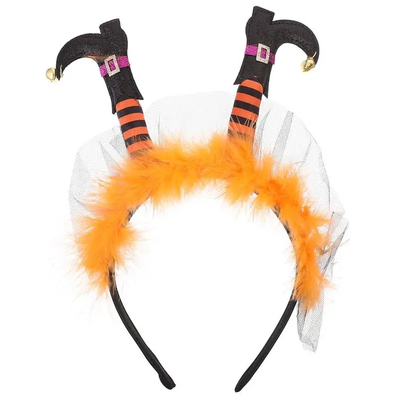 1pc Headbands Hair Hoop Party Decoration Cosplay Headband Costume Festival Headband Witch Foot DIY Hair Accessories