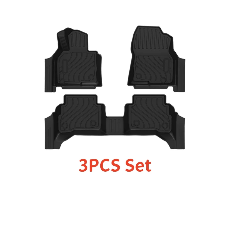 

Для Mazda CX-5 2017-2025 коврики из ТПЭ с защитой порога, всепогодные противоскользящие коврики для багажника, напольные вкладыши