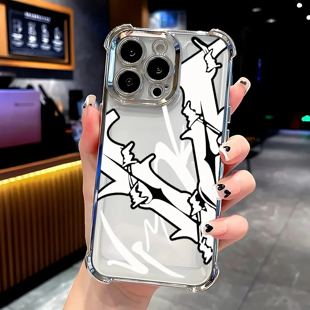 Фото Чехол для телефона Streetwear Vlones с покрытием для iPhone 17, 17e, 16e, 16, 15, 14, 13, 12, 11 Pro Max, X, XS Max, 7, 8, Mini, Air Plus, противоударный, с воздушной подушкой №4
