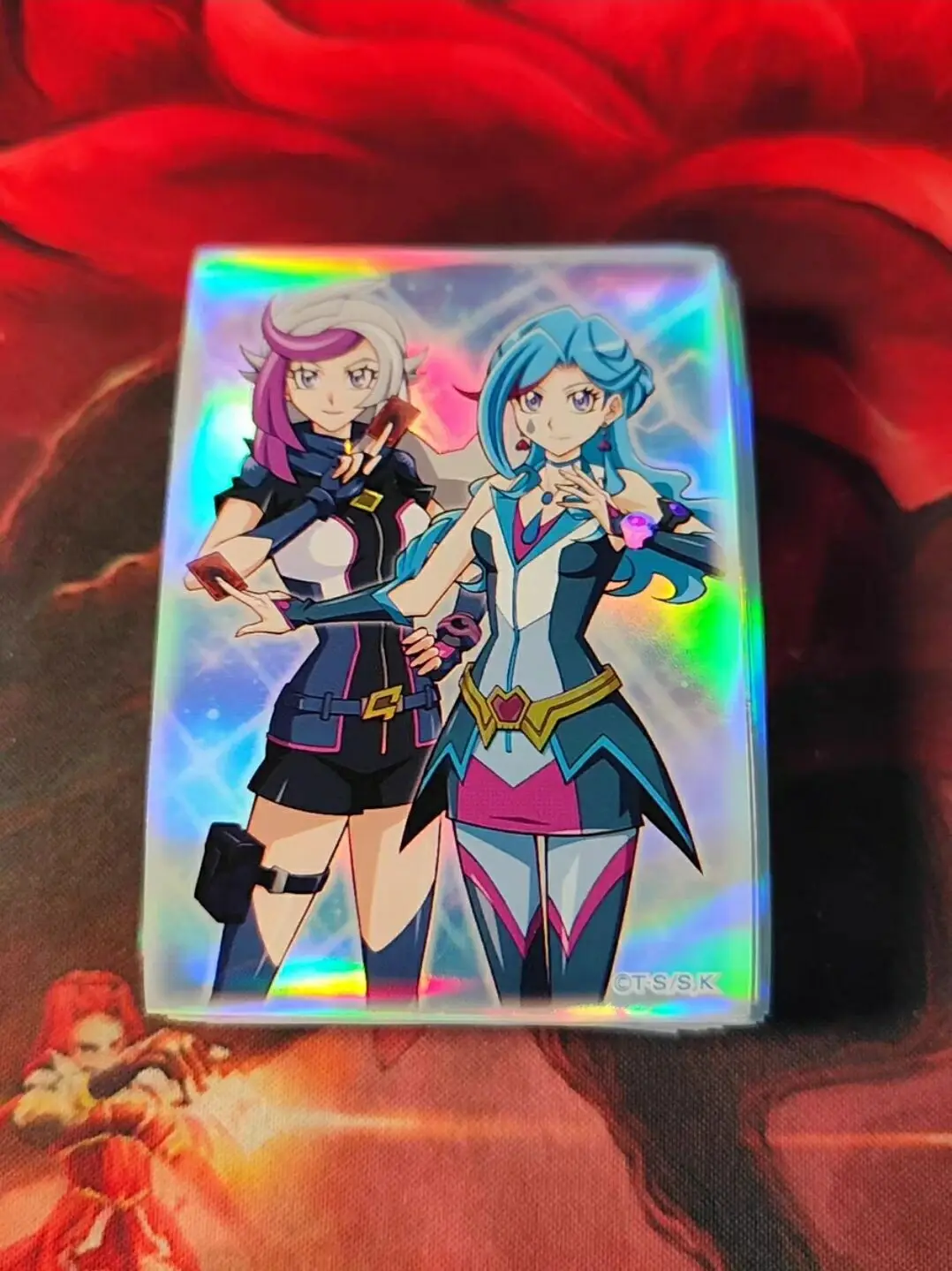 70 шт. герметичный чехол для защиты Карт Yugioh vrends поединок монстров Blue Maiden Skye Zaizen