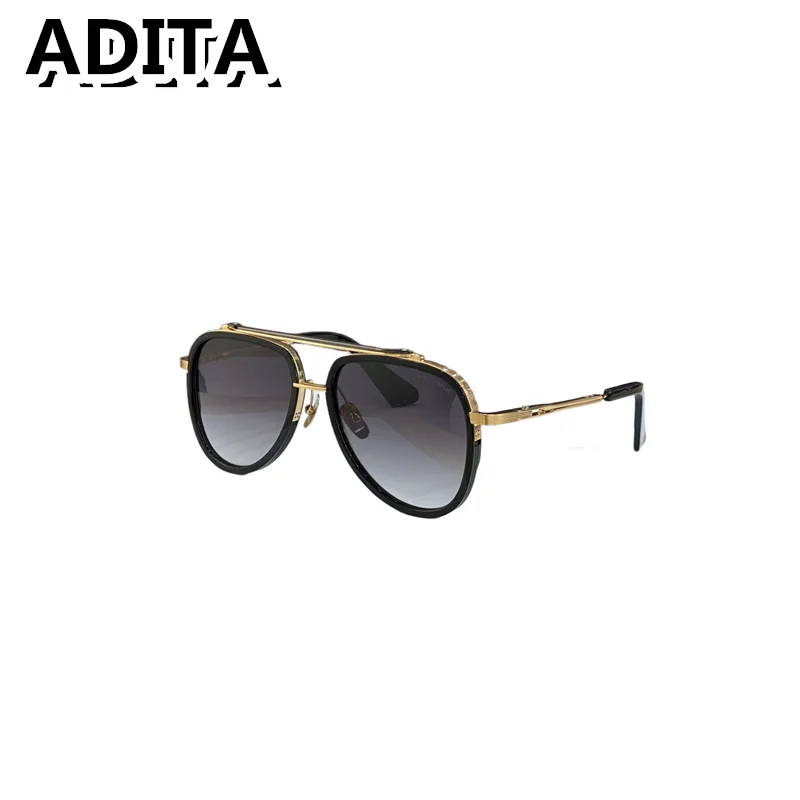 

ADITA MACH TWELVE DT162 Top High Quality Sunglasses for Men Titanium Style Fashion Design Sunglasses for Womens with box