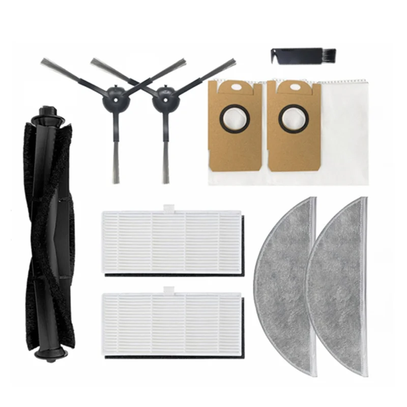 

Основная боковая щетка, фильтр, швабра и мешок для пыли для робота-пылесоса R1