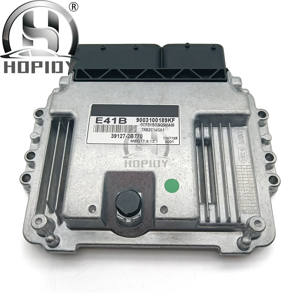 

Блок управления двигателем ECU 39127-2B770 E47B, 1 год гарантии, 9003100205 км, MEG17.9.12 для 2010 ~ 2014 Hyundai Accent 1.4L 391272B770
