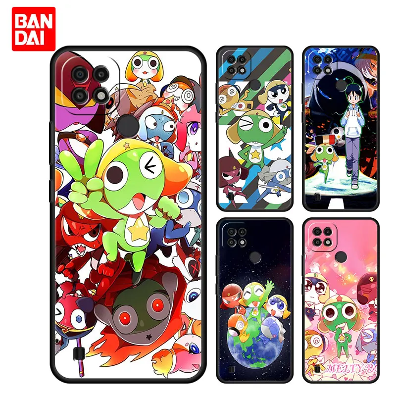 

Cover Case for Realme Ｃ21 C21Y C25 C25s C15 C11 C3 C20 5 6 7i 8i 8 8Pro Narzo30A Shell Bag Soft Luxury Funda Keroro Cartoon