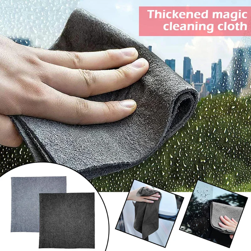 

Magic Thicken Car Cleaning Cloth Microfiber Cloths Water Absorption Washing Rag Auto Body Cleaning Towel Tools Car Supplies