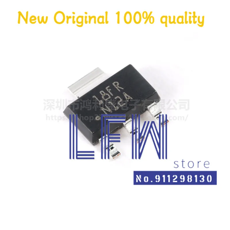 

10pcs/lot LM1117MPX-1.8 LM1117MP LM1117 N12A SOT223 1.8V0.8A Chipset 100% New&Original In Stock