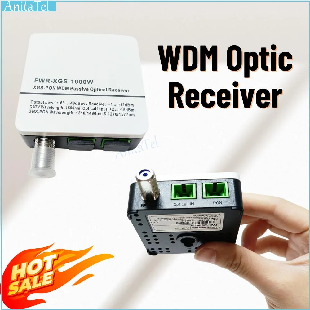 Пассивный приемник FFTX 10G XGS-PON CATV миниод Panaive WDM оптический Reoeiver GPON EPON
