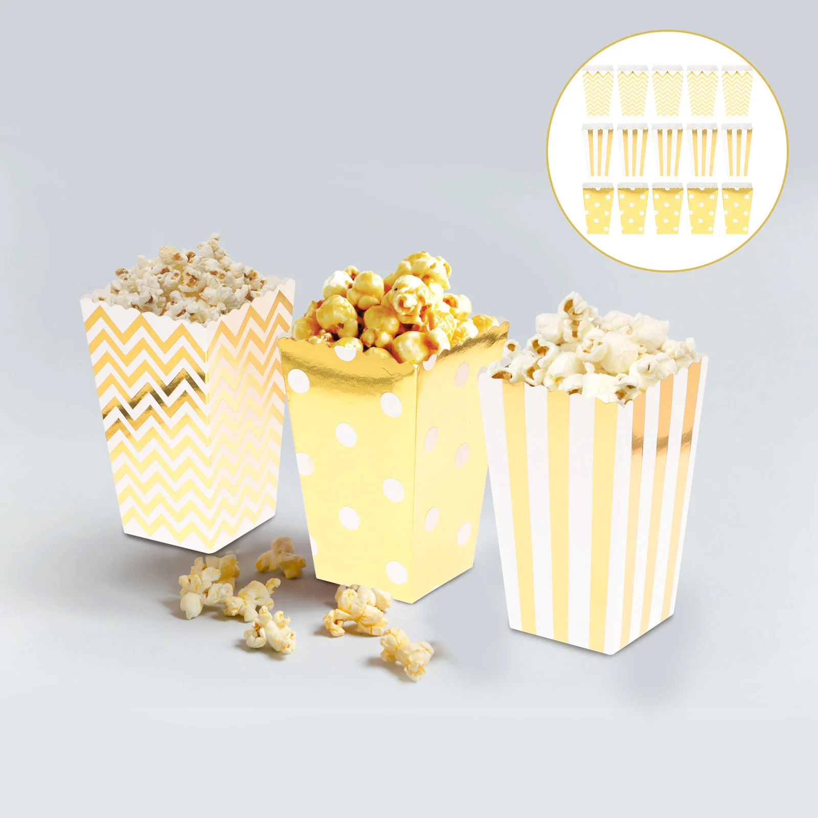 

Popcorn Boxes Box Paper Movie Containertreat Partysnack French Fries Holder Bowl Containers Night Candy Favor Empty Pouches