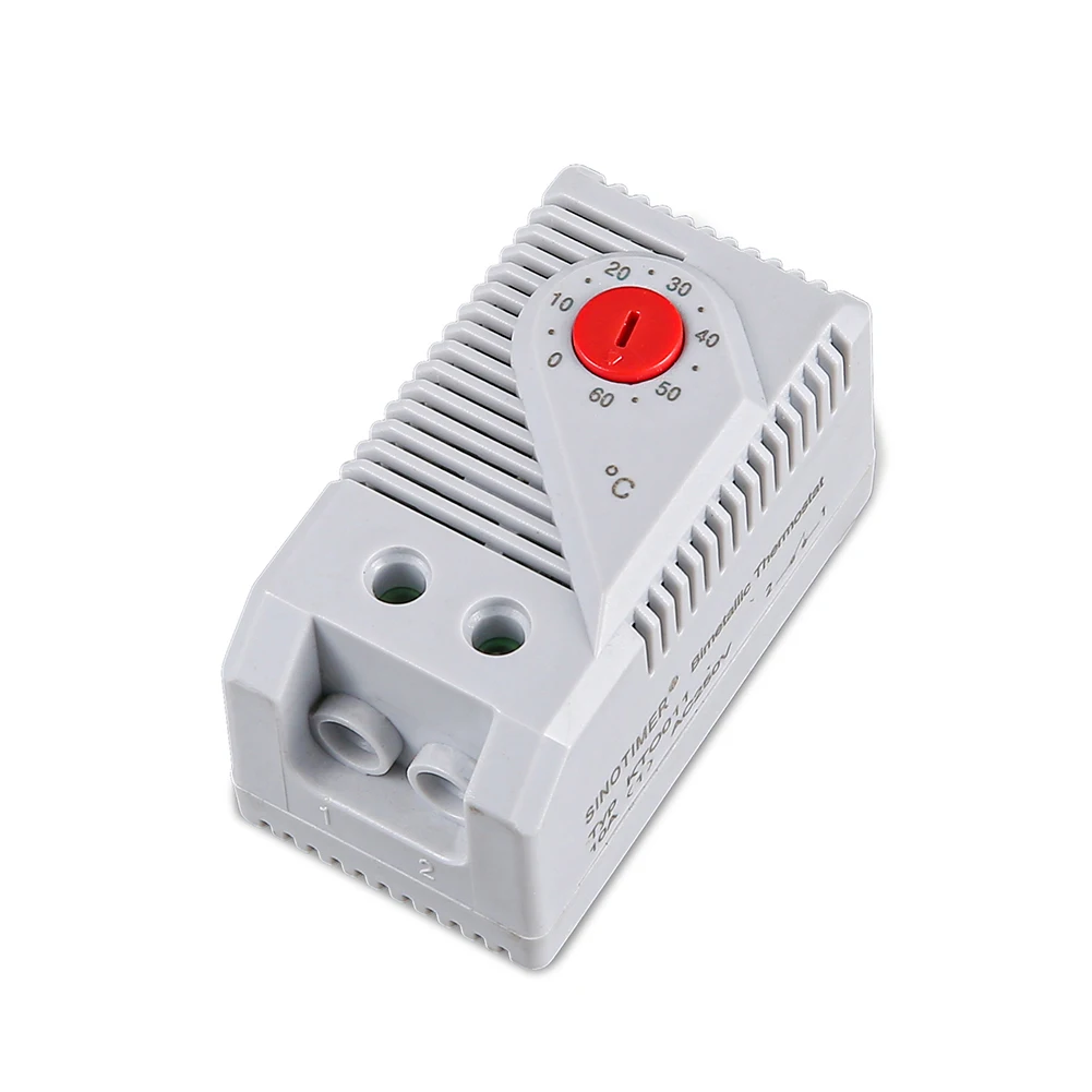 

Switch Thermostat Compact Mechanical IP20 Light Grey Plastic Temperature Controller Thermostatic Bimetal Practical