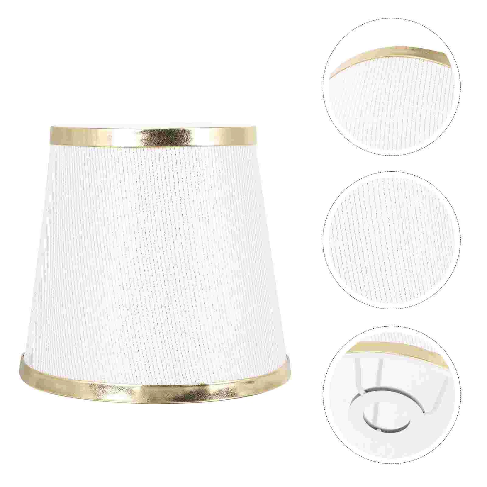 

Light Fittings Ceilings Lampshade Cover Simple Style Accessory Cloth Desk Dustproof Pendant Fabric