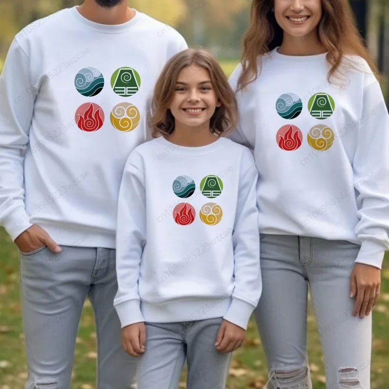 Толстовка Унисекс С Героями Мультфильмов Аватар Последний Маг Воздуха Для Детей