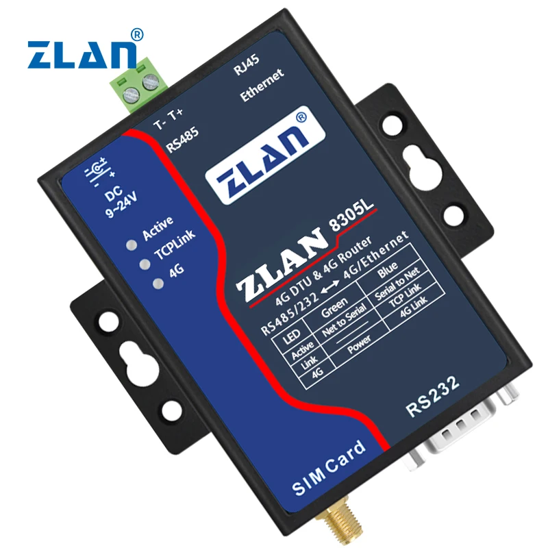 

4g Gateway Serial Port To 4G GPRS RJ45 High Speed IoT Modern Device
