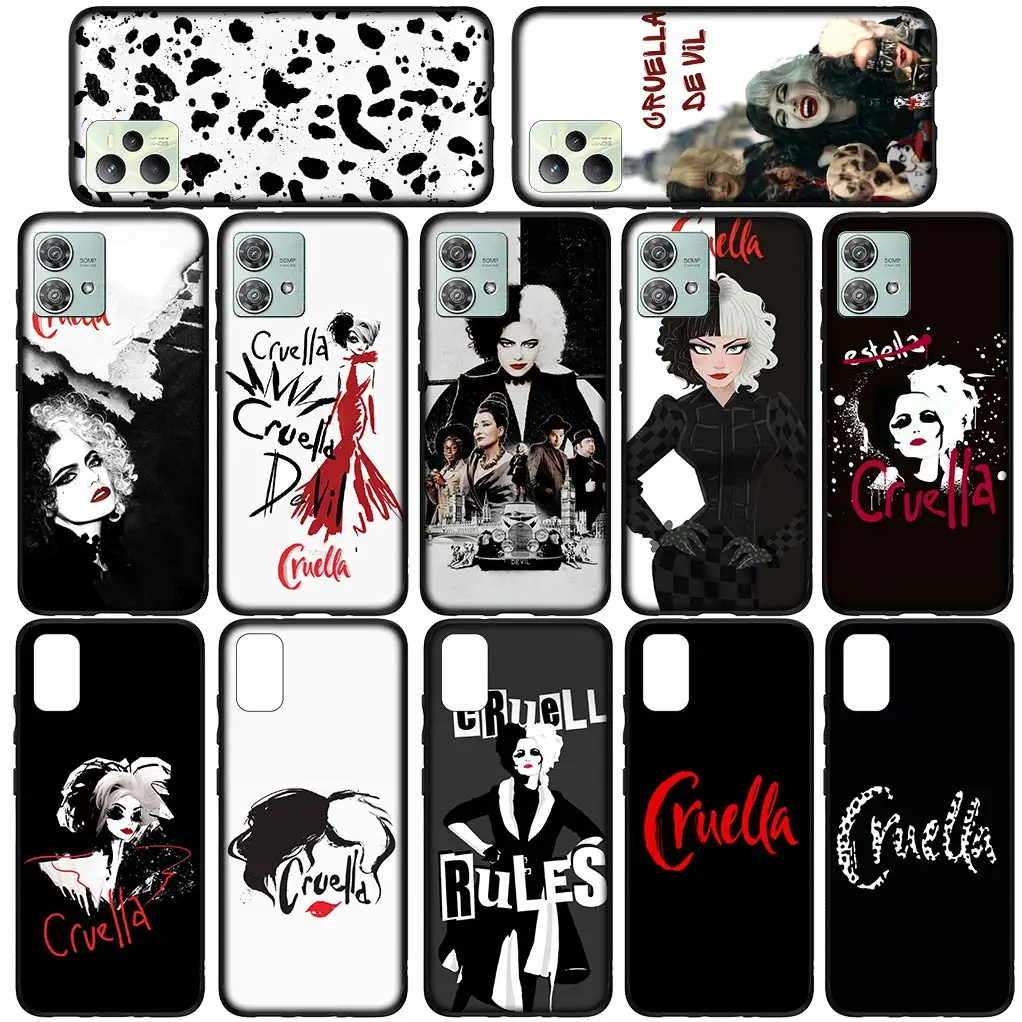 Чехол для телефона Cruella De Vil Devil гибкий чехол Xiaomi Redmi Note 10 12 Pro 10A 10C 12C 12s 10S 8T C мягкий