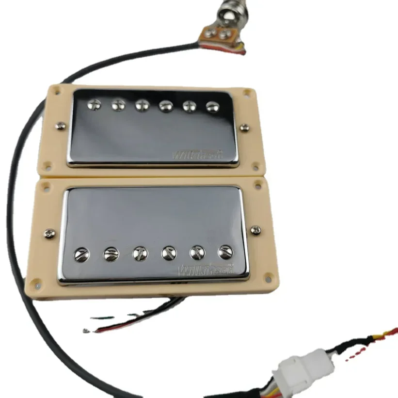 Звукосниматели для электрогитары Wilkinson Ainico5 Humbucker 4C с жгутом проводов Подходит