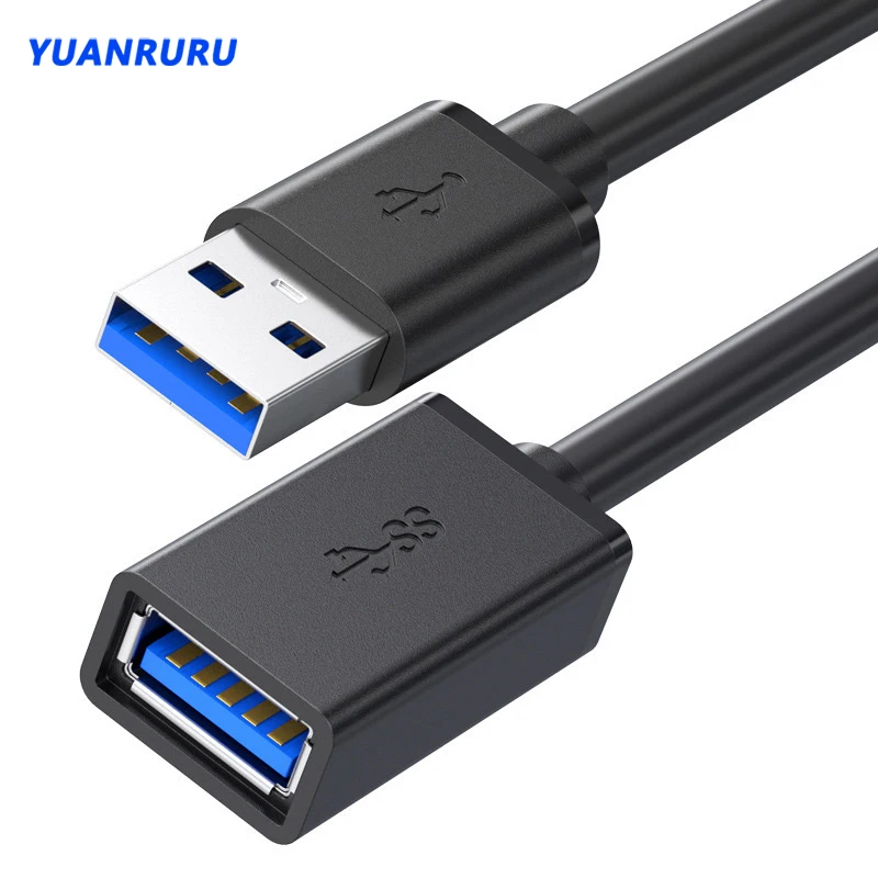 

Кабель-удлинитель USB 3,0, высокоскоростной штекер-гнездо, шнур-удлинитель, кабель передачи данных для компьютера SmartTV, удлинитель кабеля USB