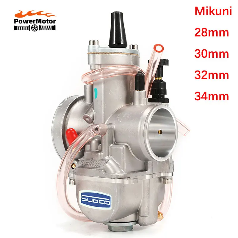 

Motorcycle 2T 4T Engine PWK 28 30 32 34mm Carburetor With Power Jet For Carburador For Suzuki Yamaha Honda 75cc-250cc Dirt Bike