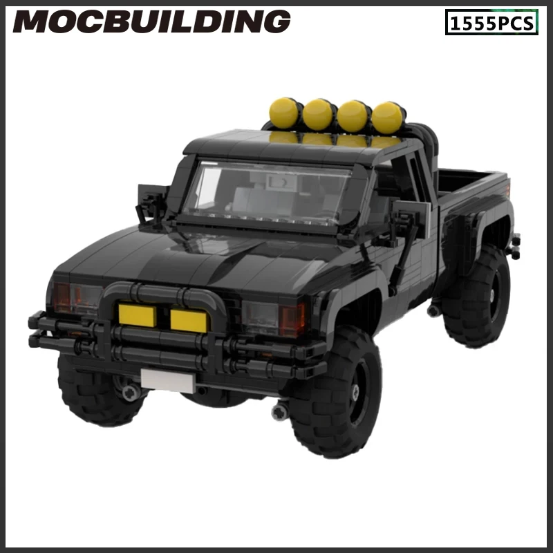 

Children's Toys Car City Engineering Vehicle Special Forces Pickup Military Vehicle MOC Building Blocks Car Children Gifts