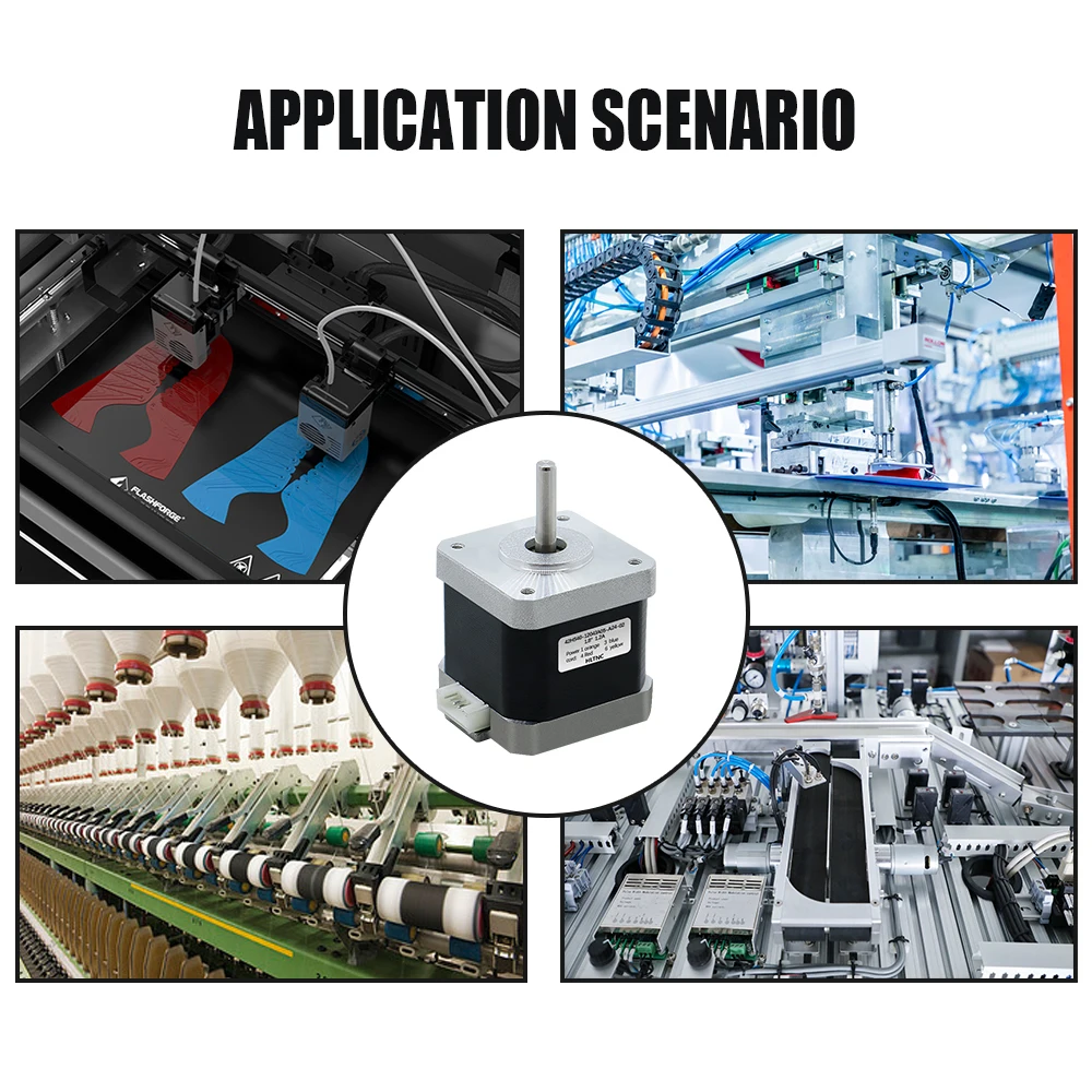 Шаговый двигатель Nema 17 для 3D принтера 0 25 нм 42HS34mm 36ozin 2 5 kg.cm Single Axis мм ток 1 5a