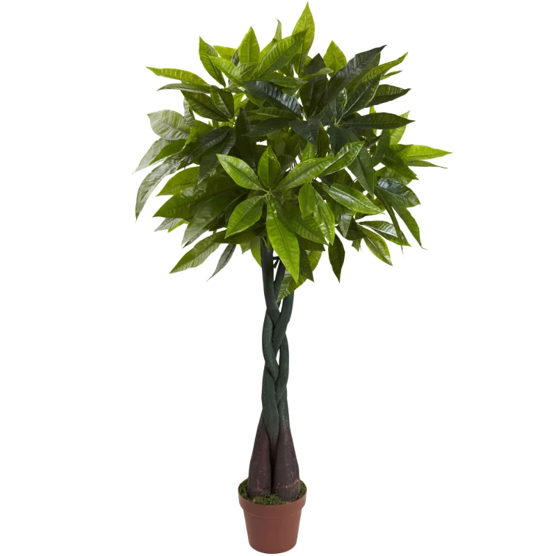 

Free shipping 4' Money Plant (Real Touch) Green