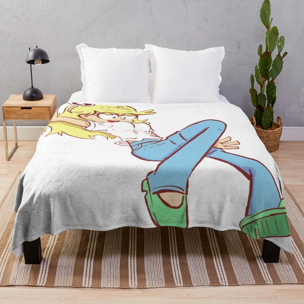 Leni loud Throw Blanket Single Blanket Furry Blanket