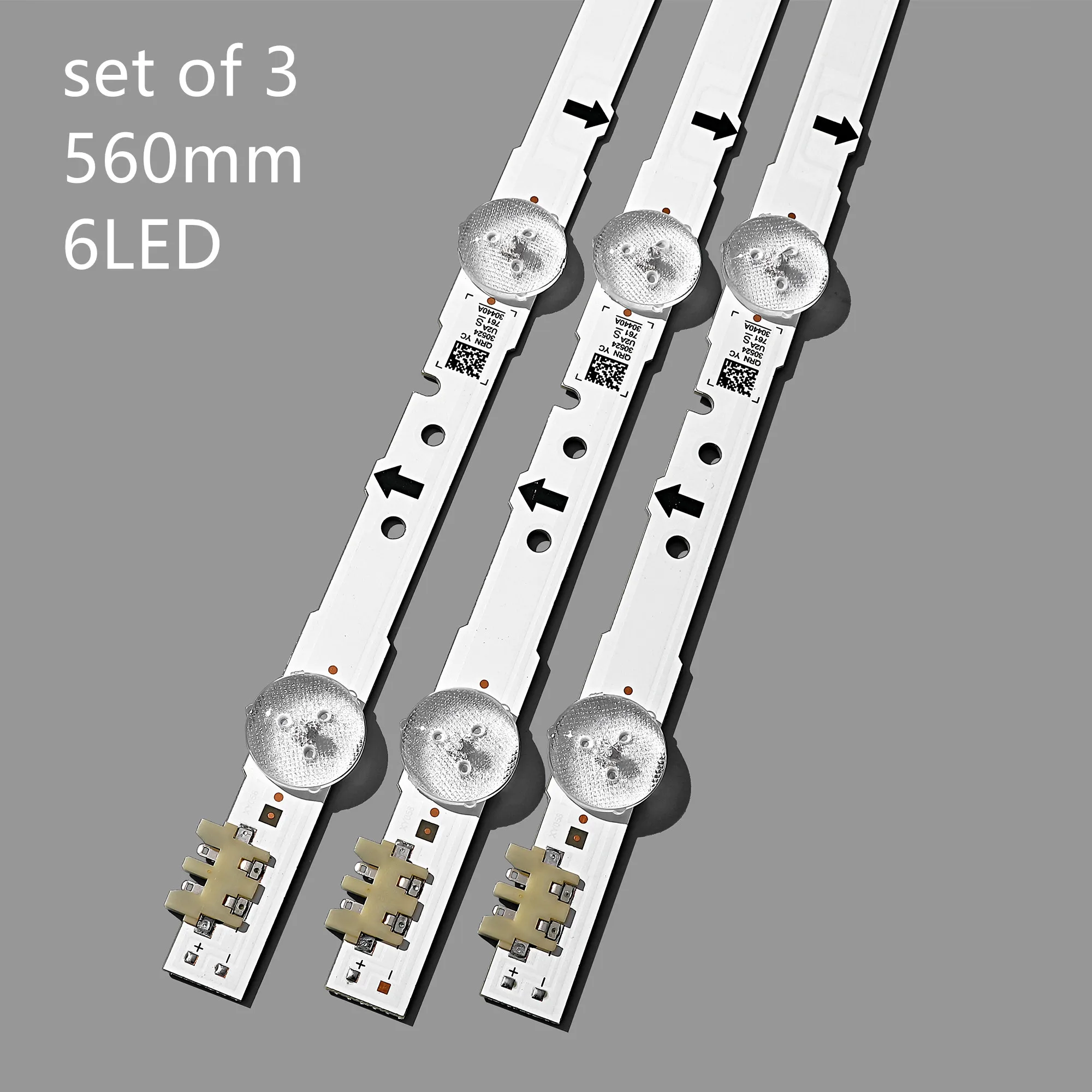 6LED 560 milímetros tira CONDUZIDA para Samsung UN28H4000AF UN28H4500AF 2014SVS28_3228 D4GE-280DC0-R1 LM41-00099N BN96-30440A