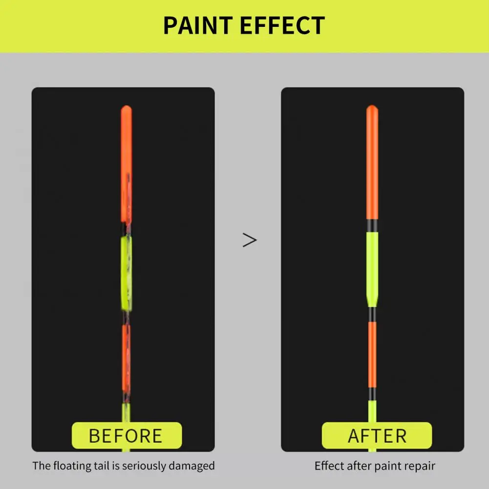 

8ml Fishing Float Reflective Float Paint Clear Lightweight Amplification Effect Buoy Paint for Angling Fishing