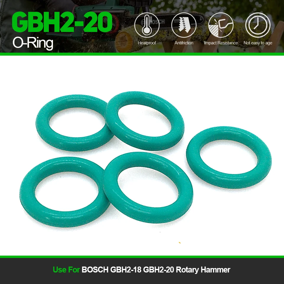 

5 шт. Уплотнительное кольцо поршня для BOSCH GBH2-18 GBH 2-18 2-20 GBH2-20