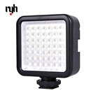 Вспышка для фото W49 Mini Pro Led-49 светильник лампа для видеосъемки 49 светодиодов, лампа для цифровой зеркальной камеры, видеорегистратора, лампа для цифровой камеры, черная лампа для gopro
