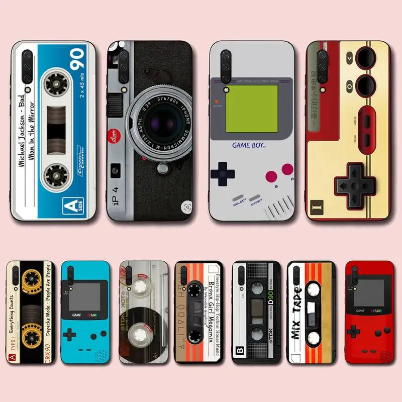 

Vintage Tape Camera Game Phone Case for Xiaomi mi 5 6 8 9 10 lite pro SE Mix 2s 3 F1 Max2 3