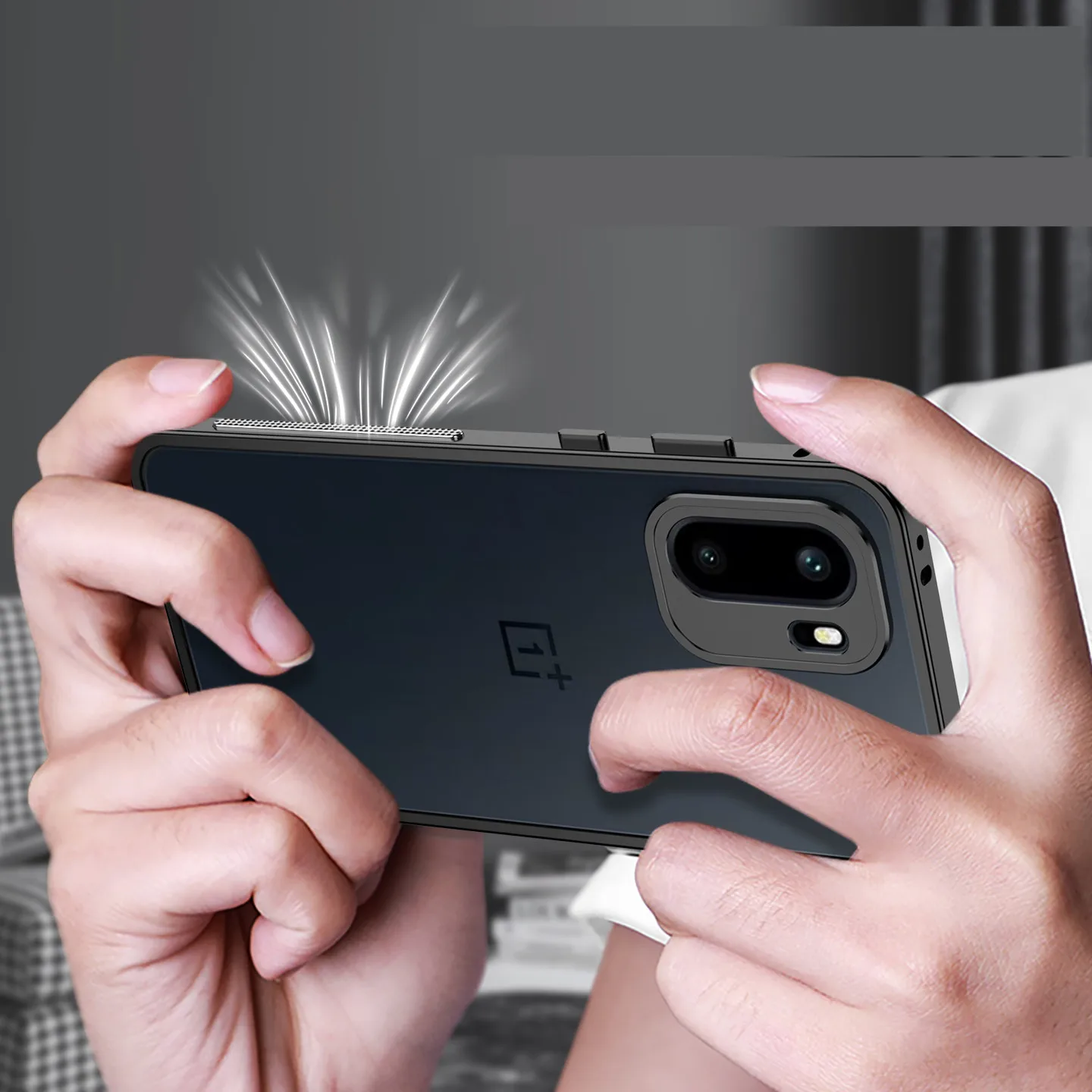 Фото Модный ультратонкий чехол с металлической рамкой и защитой камеры для OnePlus ACE 6, алюминиевый защитный чехол для OnePlus ACE 6 6T №5