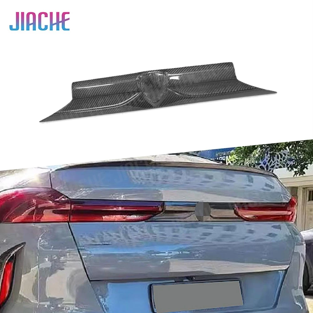 Автомобильный задний спойлер из углеродного волокна для багажника BMW F96 X6