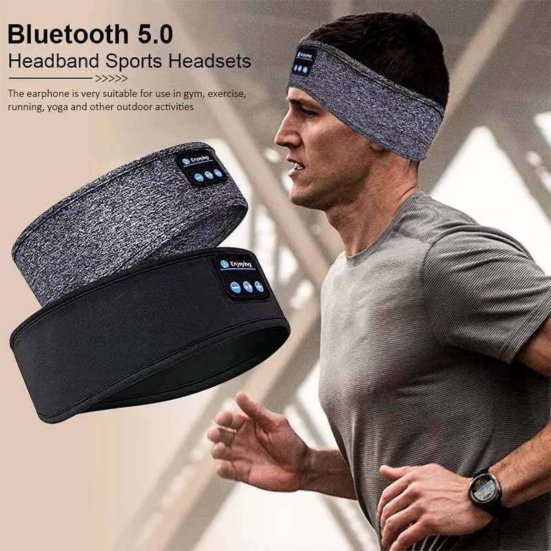 XIAOMI Bluetooth наушники спортивная повязка на голову для сна эластичные беспроводные