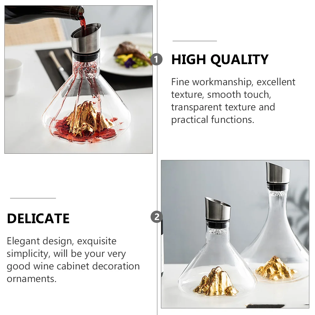 Графин айсберга кристалл креативный бытовой быстрый контейнер ручной скос