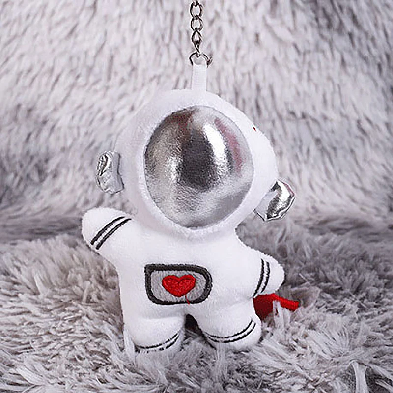 

1Pc White Space Supermen Astronaut Plush Stuffed Pendant Key Chain Soft Astronaut Stuffed Keychain Pendant Decoration