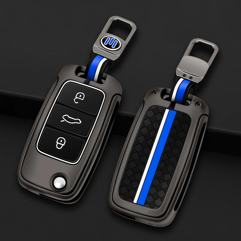 

Metal Car Remote Key Case Cover Shell For VW Volkswagen Polo Golf Passat Tiguan Beetle Caddy Skoda Octavia For Seat Leon Altea