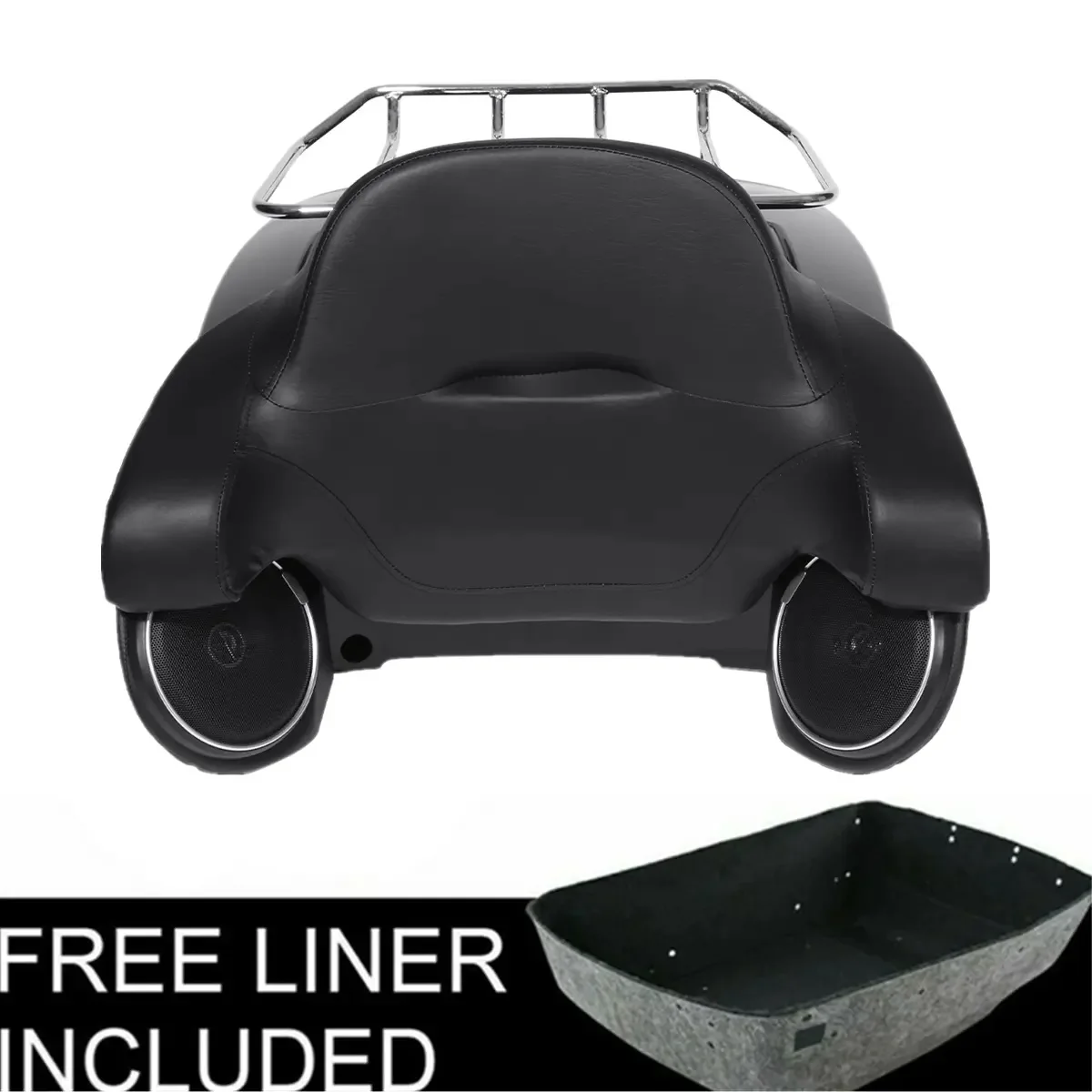 

Мотоциклетный King, спинка багажника, светильник, динамики для Harley Touring Electra Glide 2014-2025