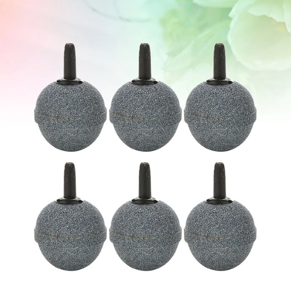 

12Pcs 20 x20mm Round Air Stone Mineral Air Fittings Airstones for Aquarium Fish Tank Pump and Hydroponics