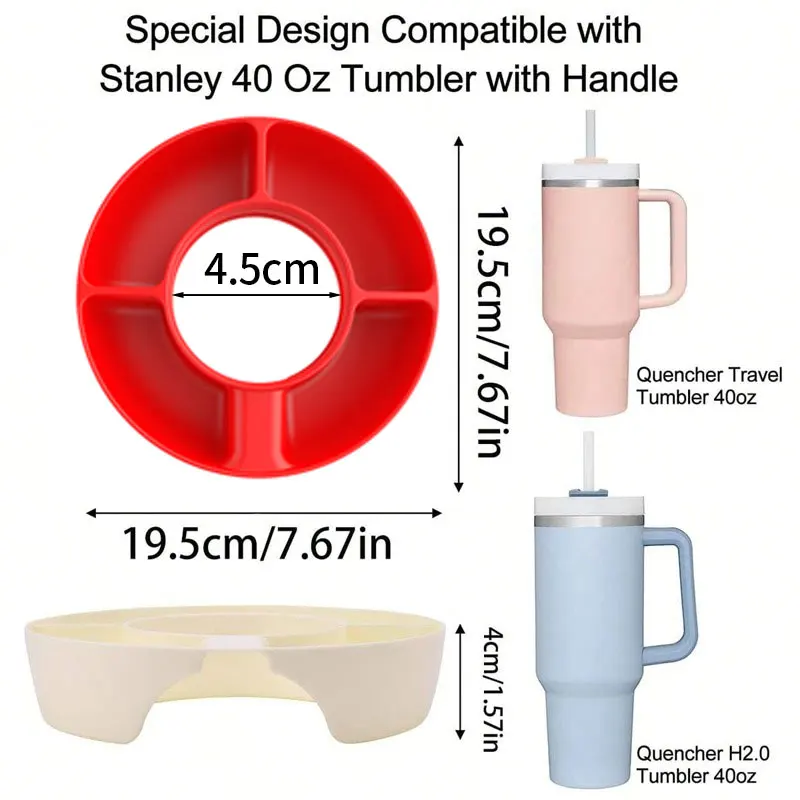 Многоразовая Чаша Стэнли Блюдо Для Закусок 40 Унций Объем Совместимый С