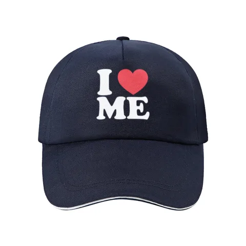 QIEHEYIN бейсболка  I Love Me Print