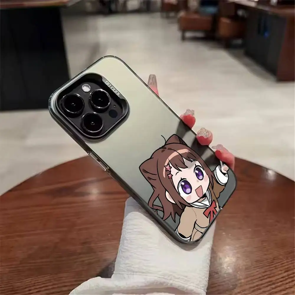 Чехол для телефона GANSO BanG Dream Chan Kasumi Toyama для iPhone 17, 16, 15, 14, 13, 12, 11, Mini, Pro, E, MAX, матовый, цвета конфет. (art.: 3920dd15fcd5a) - 3920dd15fcd5a