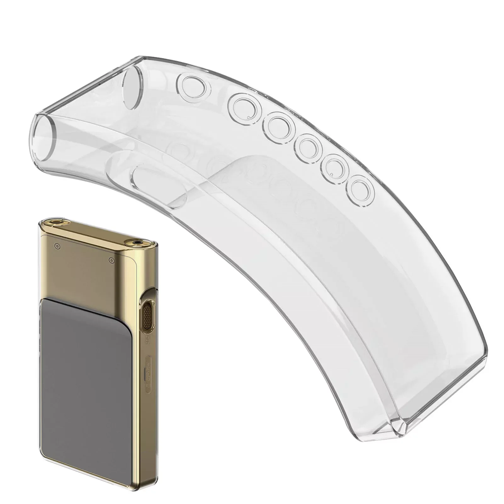 

Soft TPU Protective Shell Skin Case Cover Shell Skin Case Cover For WM1AM2 WM1ZM2 Strong Durable Black Brick Gold Brick Second