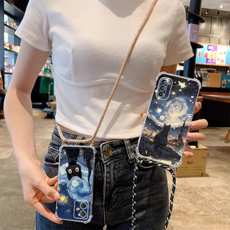 Прозрачный чехол для телефона Motorola Moto G54 G34 G42 G14 G32 G24 G53 G13 G9 G8 G41 G52 G82 G31