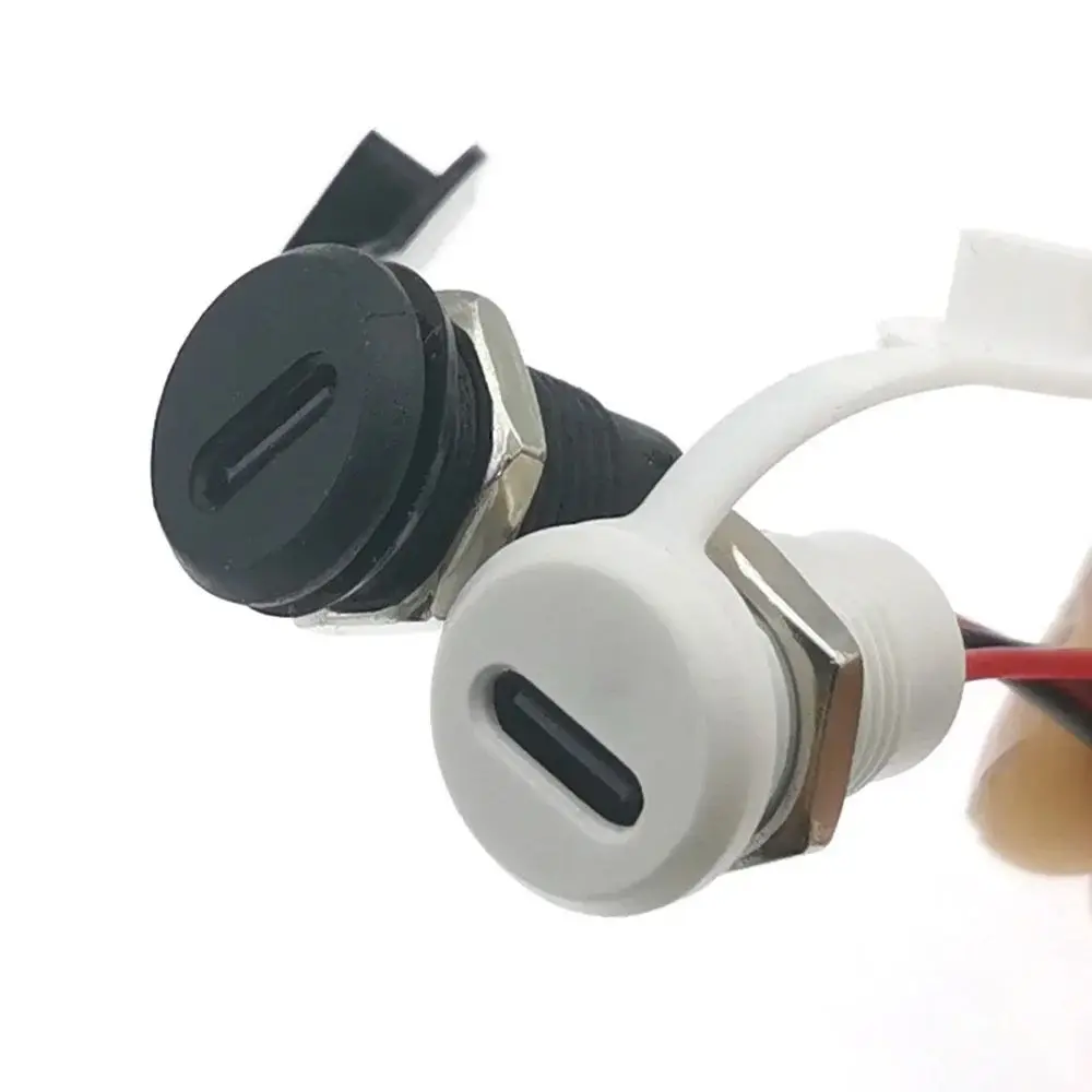 10 шт. 2-контактный USB-разъем запирающая пластина внешние спиральные зубцы разъем