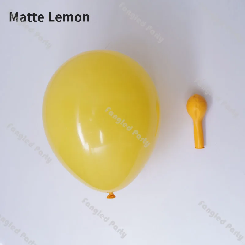 

114 шт. матовые лимонные черные белые воздушные шары для детского праздника свадьбы юбилея возлюбленные товары для вечеринки в честь Дня Рож...