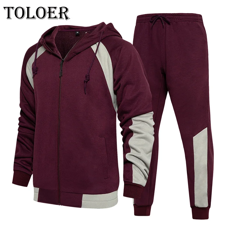

Hip Hop Military Men Tracksuit Hooded Jacket+Harem Pants Patchwork 2PC Set Male Fashion 2022 New Mens Fleece Sportswear Suits