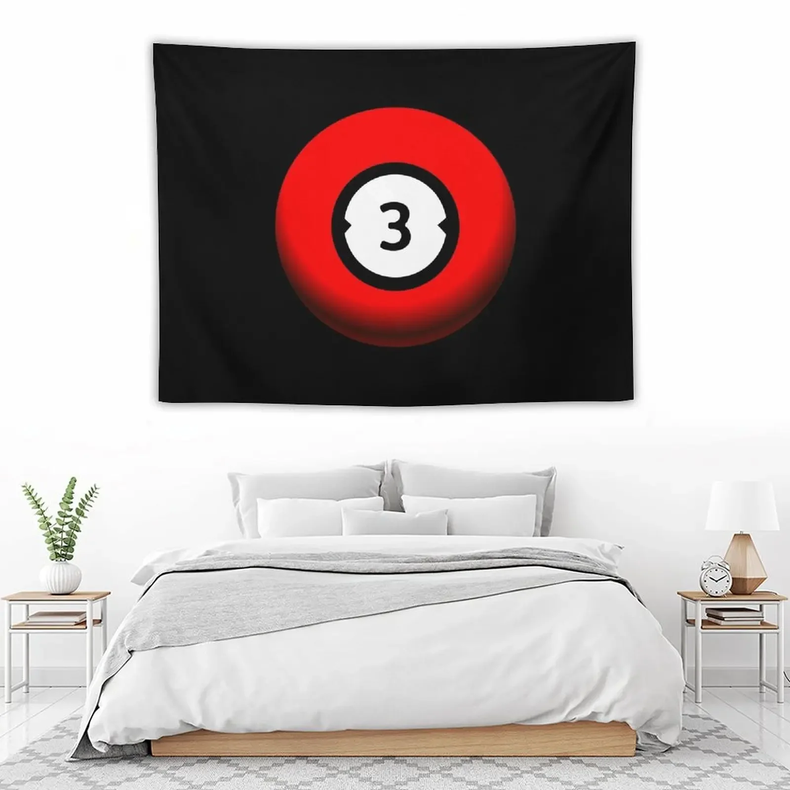 Бильярдный шар три гобелены украшение для спальни эстетический Декор комнаты