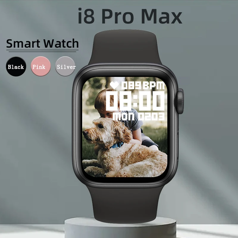 

Smart Watch i8 Pro Max Answer Call Sport Fitness Tracker Custom Dial Smartwatch Men Women Gift For Apple Phone PK IWO 27 X8 T500