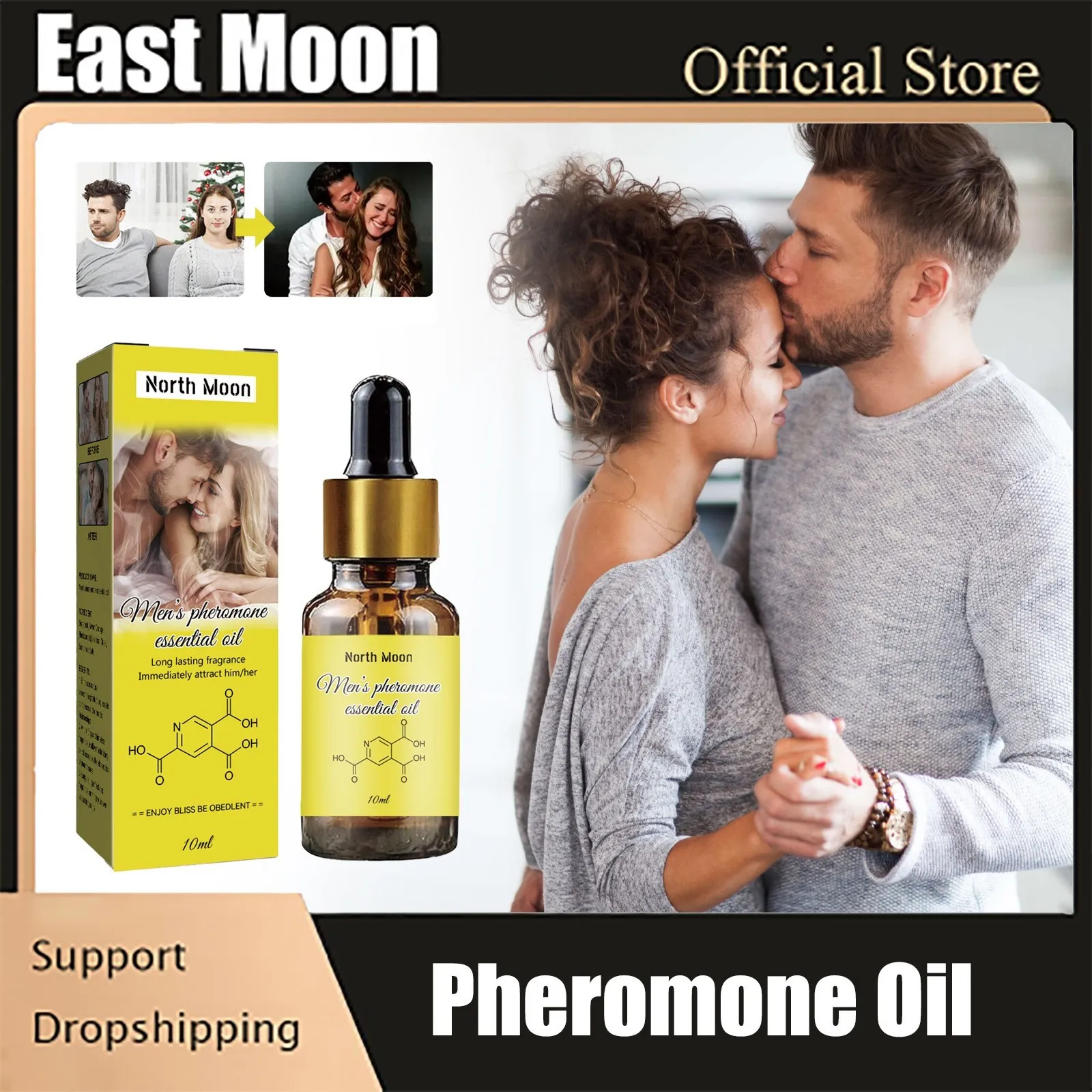 

Pheromone Deodorant Oil Anti Sweat Remove Body Odor Bad Smell Long Lasting Fragrance Flirting Attractant Body Deodorization Oil