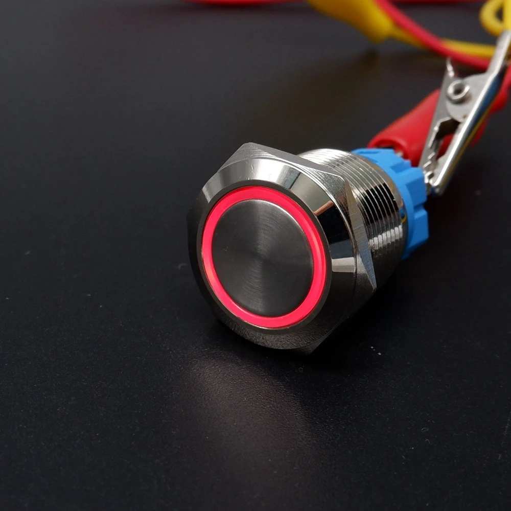 

Металлический кнопочный переключатель 16/19/22 мм