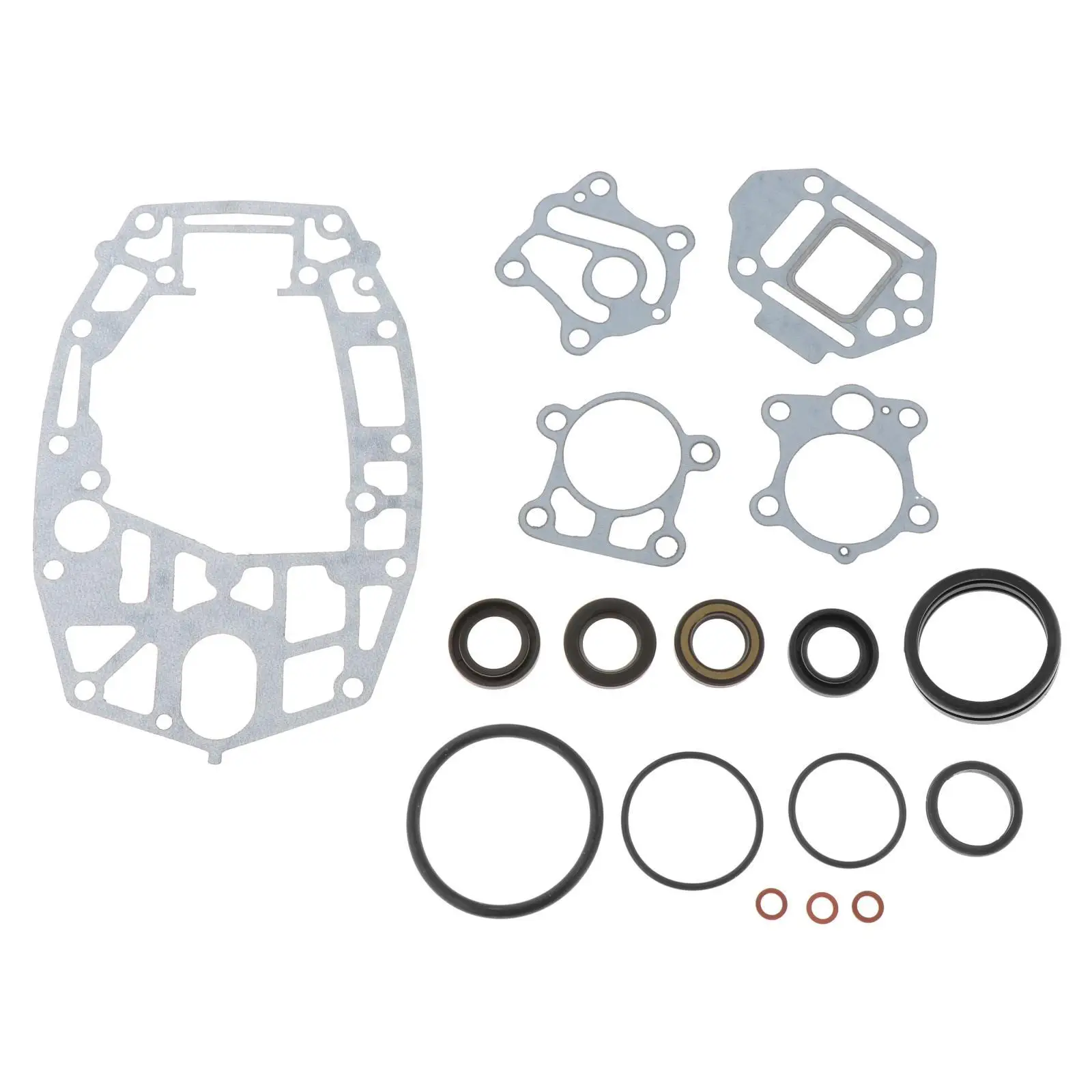 

6H4-W0001-20-00 Lower Unit Gasket Kit, 6H4-W000100 18-2792 for Outboard Motor 3Cylinder Pump Base Gasket Replaces